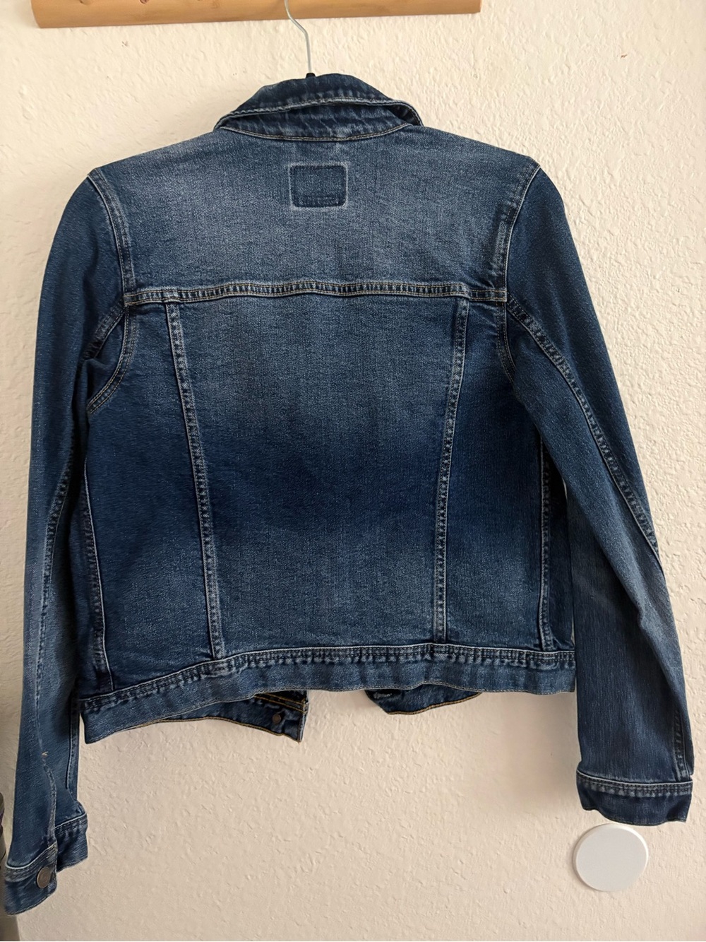 Classic Dark Wash Denim Jacket